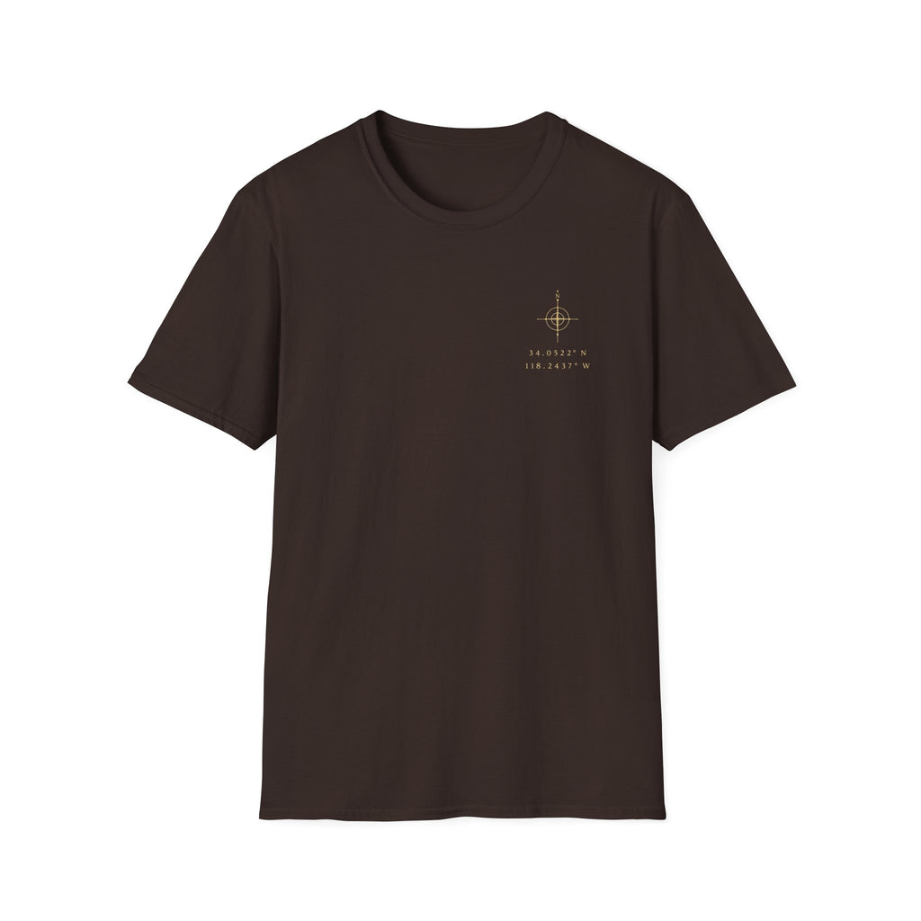 Minimalist Tiny Cross T‑Shirt – Subtle Faith Graphic Tee
