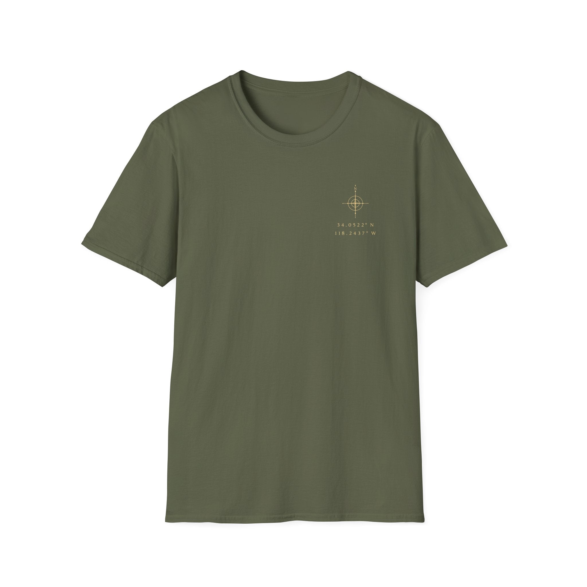 Minimalist Tiny Cross T‑Shirt – Subtle Faith Graphic Tee