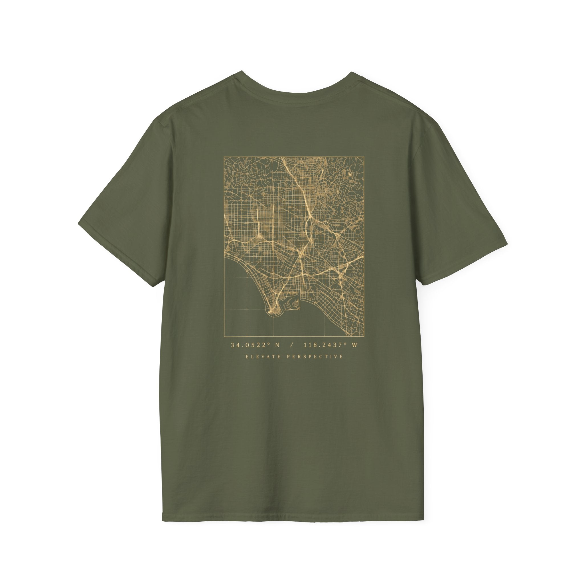 Minimalist Tiny Cross T‑Shirt – Subtle Faith Graphic Tee